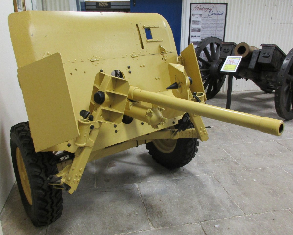 Ordnance Quick-Firing 2-pounder Anti-Tank Gun - The Royal Artillery Museum